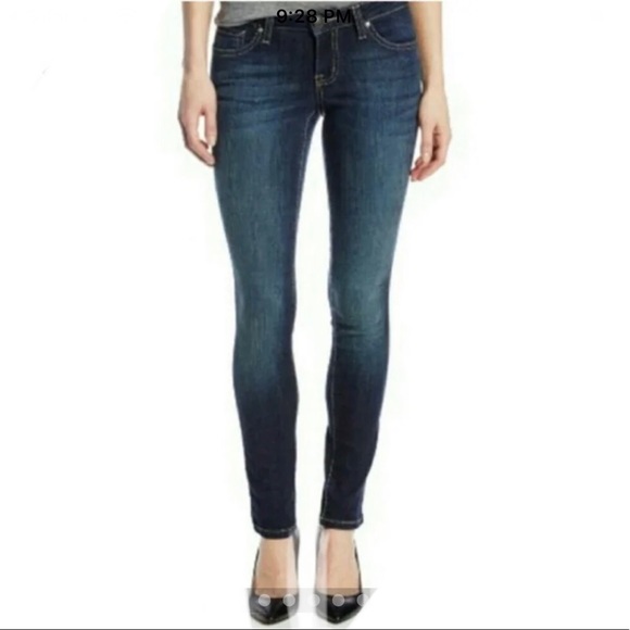 Jessica Simpson Denim - Jessica Simpson Forever Skinny Dark Wash Blue Jeans
